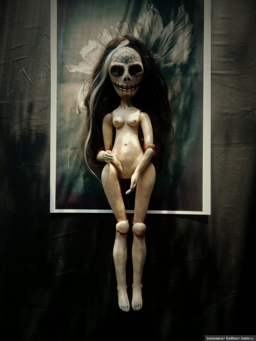 Жница, часть 2 — Авторские шарнирные куклы своими руками: лепка (фото 5)