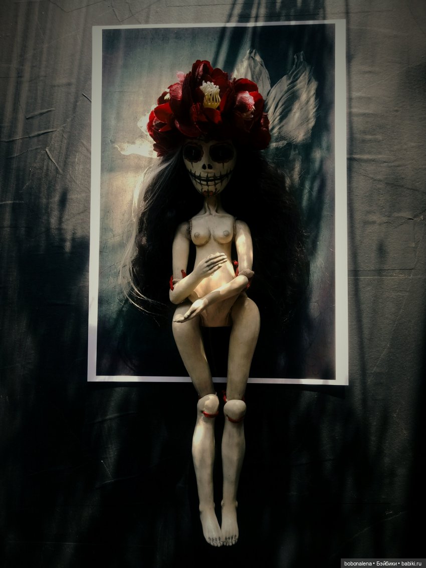 Жница, часть 2 — Авторские шарнирные куклы своими руками: лепка (фото 4)