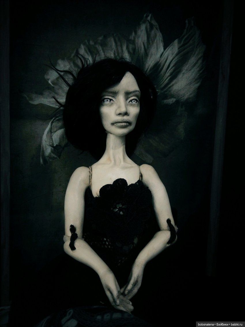 Нежить. Рабочие моменты — Авторские шарнирные куклы своими руками: лепка