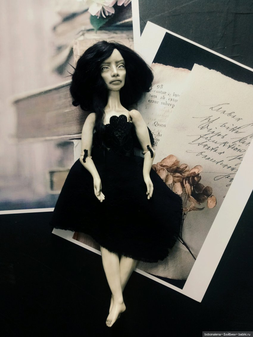 Нежить. Рабочие моменты — Авторские шарнирные куклы своими руками: лепка