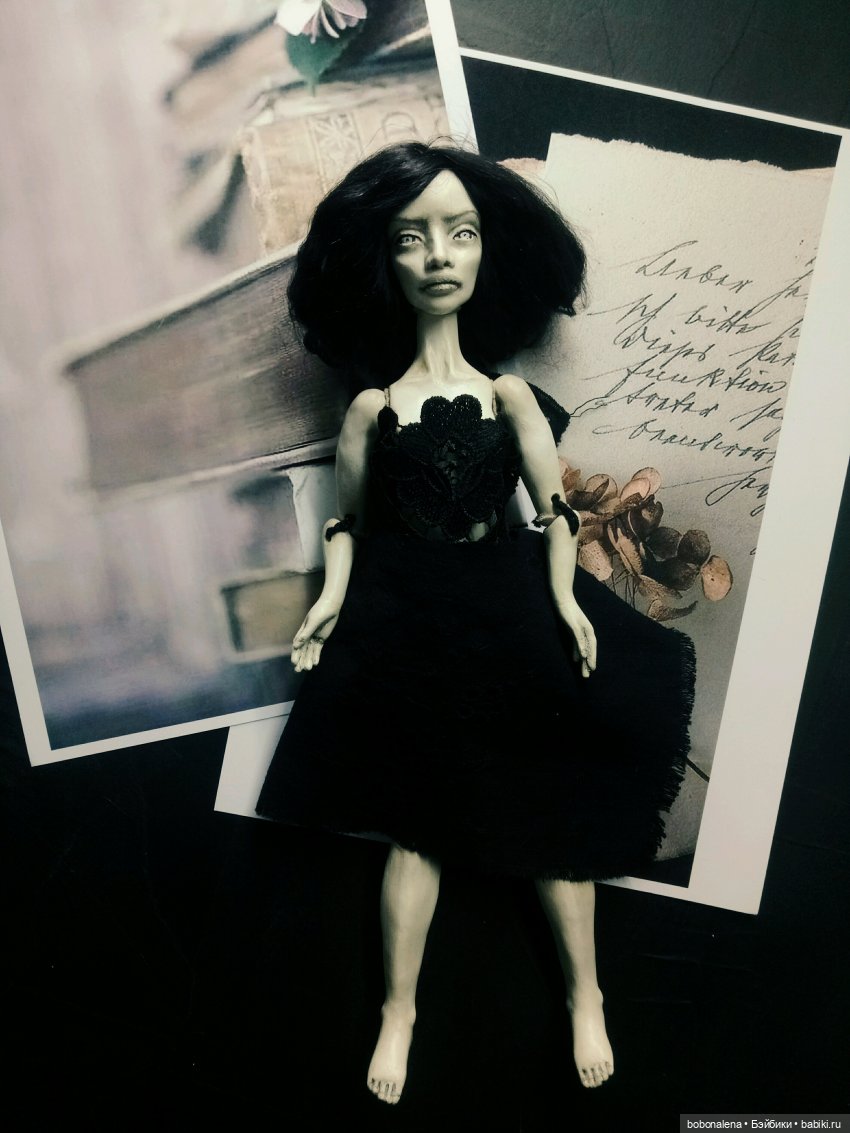 Нежить. Рабочие моменты — Авторские шарнирные куклы своими руками: лепка