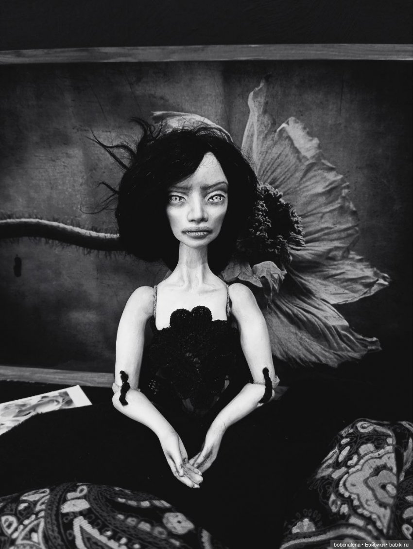 Нежить. Рабочие моменты — Авторские шарнирные куклы своими руками: лепка