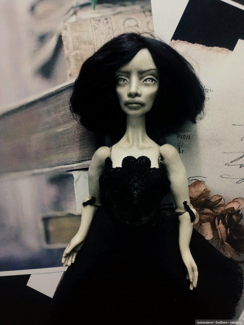 Нежить. Рабочие моменты — Авторские шарнирные куклы своими руками: лепка