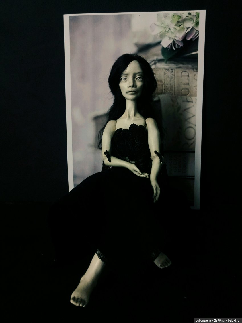 Нежить. Рабочие моменты — Авторские шарнирные куклы своими руками: лепка (фото 7)