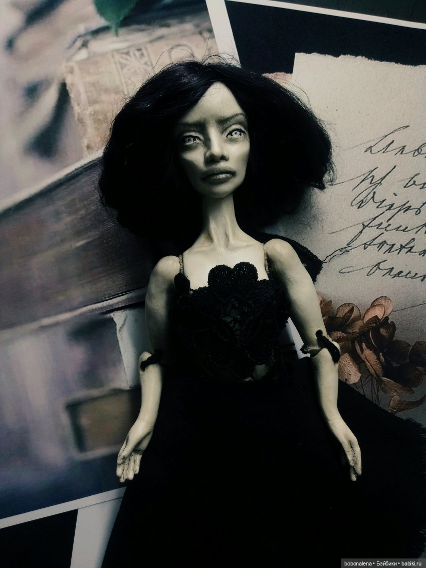 Нежить. Рабочие моменты — Авторские шарнирные куклы своими руками: лепка