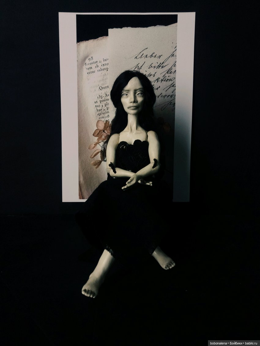 Нежить. Рабочие моменты — Авторские шарнирные куклы своими руками: лепка (фото 10)