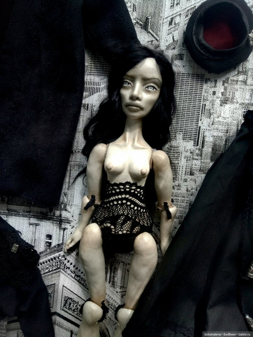 Доминика — Авторские шарнирные куклы своими руками: лепка