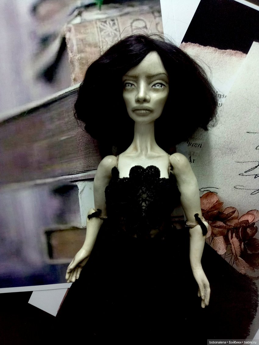 Доминика — Авторские шарнирные куклы своими руками: лепка (фото 5)