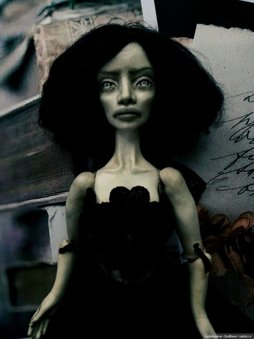 Доминика — Авторские шарнирные куклы своими руками: лепка (фото 6)