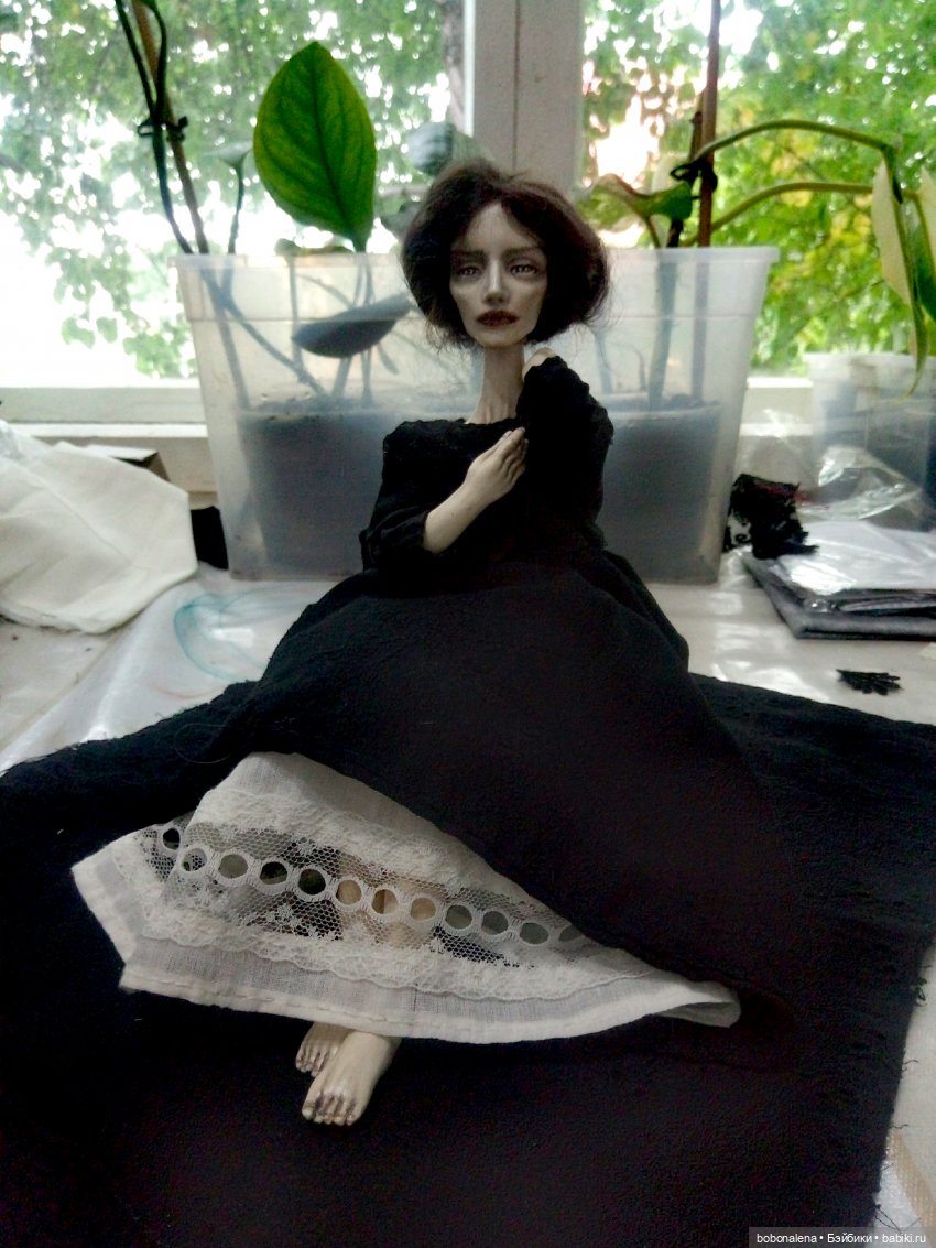 Люпин. Играю в куклы — Авторские шарнирные куклы своими руками: лепка (фото 6)