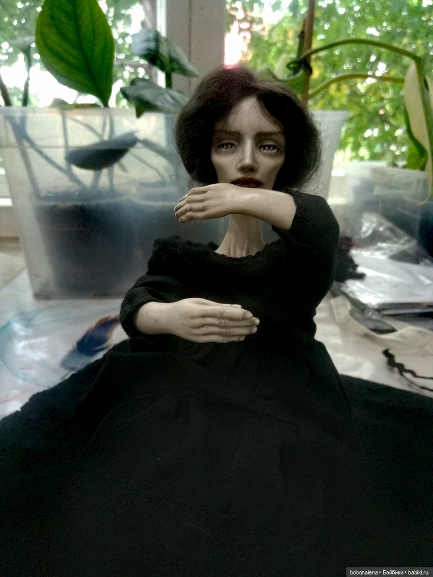 Люпин. Играю в куклы — Авторские шарнирные куклы своими руками: лепка (фото 2)