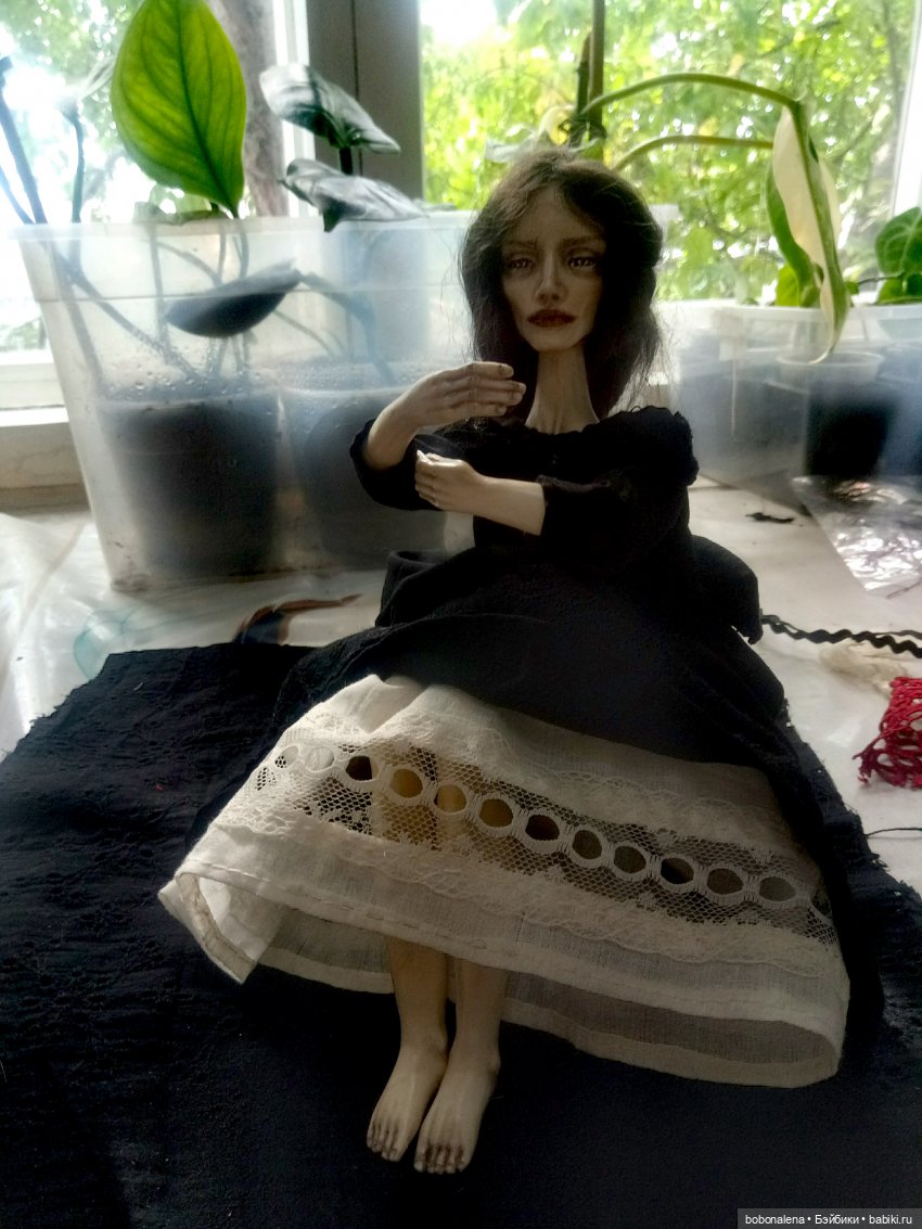 Люпин. Играю в куклы — Авторские шарнирные куклы своими руками: лепка (фото 3)