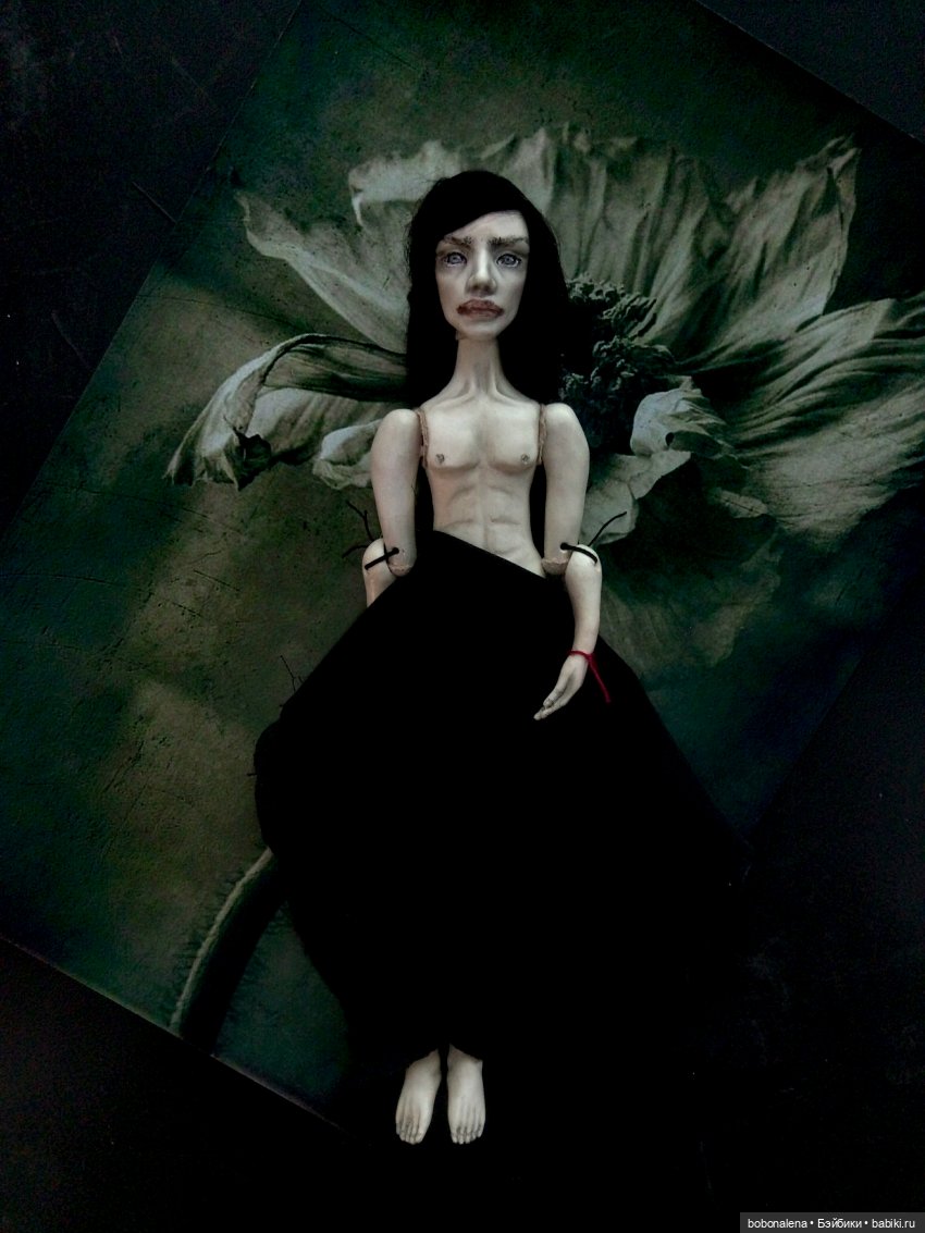 Июль. Не девочка, маЛчик — Авторские шарнирные куклы своими руками: лепка (фото 7)