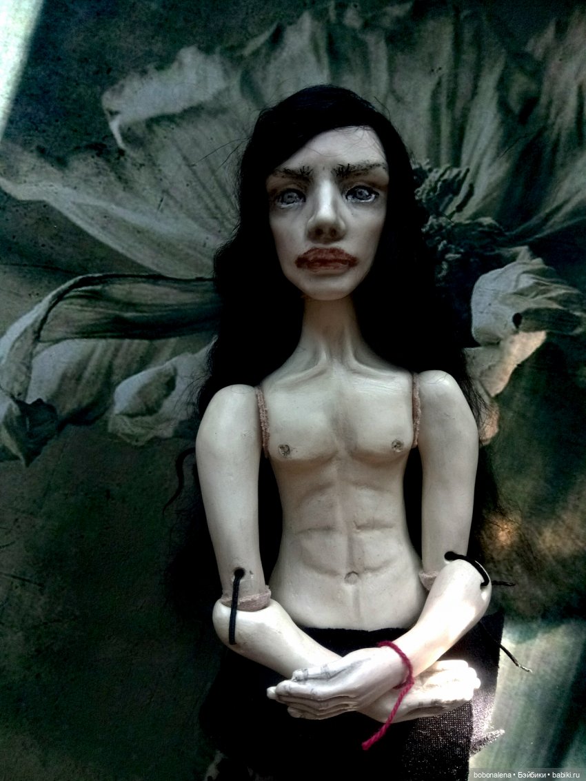 Июль. Не девочка, маЛчик — Авторские шарнирные куклы своими руками: лепка