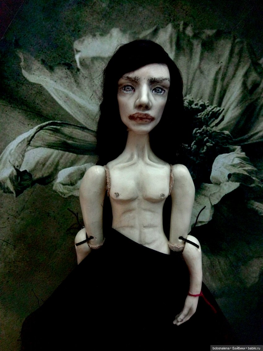 Июль. Не девочка, маЛчик — Авторские шарнирные куклы своими руками: лепка (фото 9)