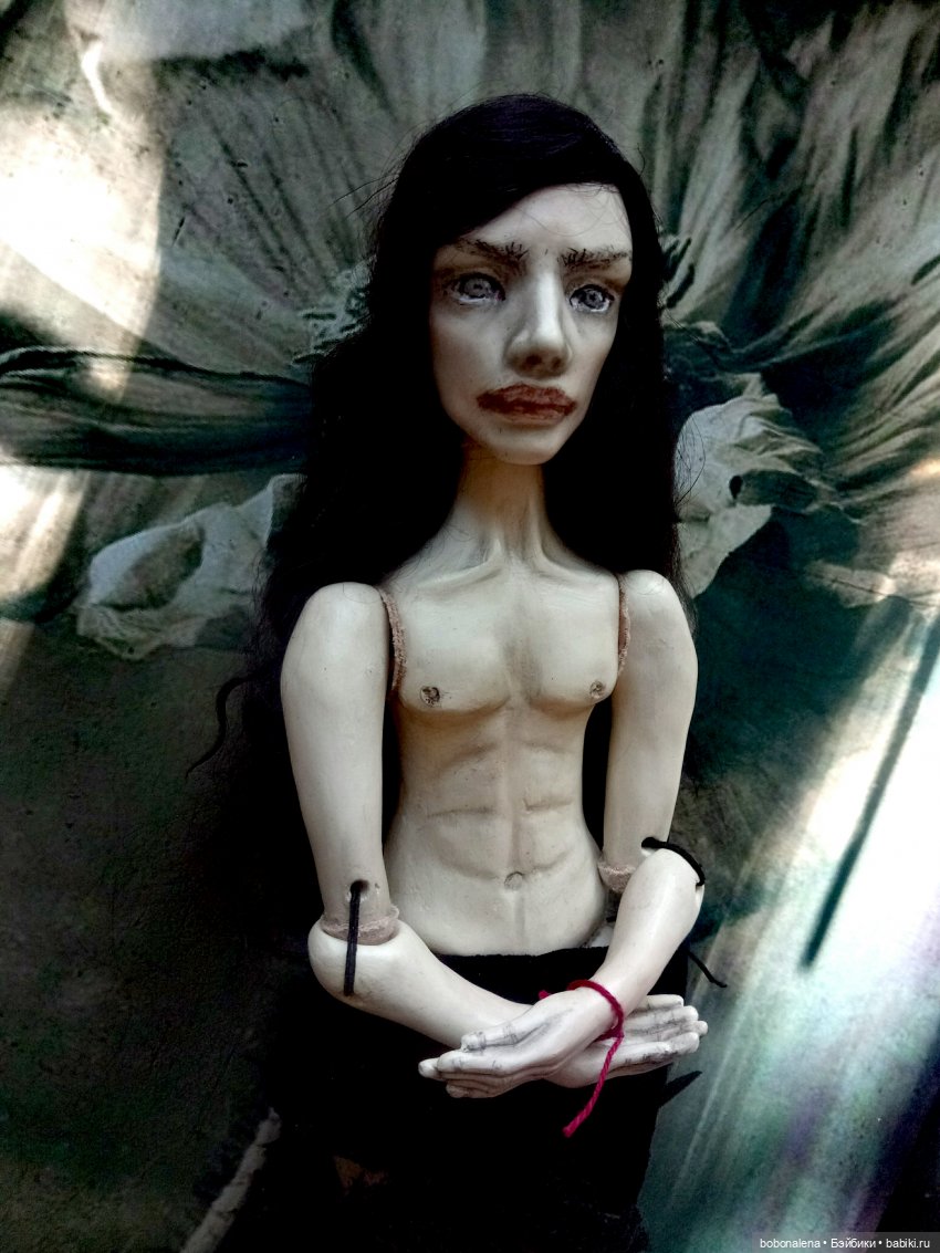 Июль. Не девочка, маЛчик — Авторские шарнирные куклы своими руками: лепка (фото 10)