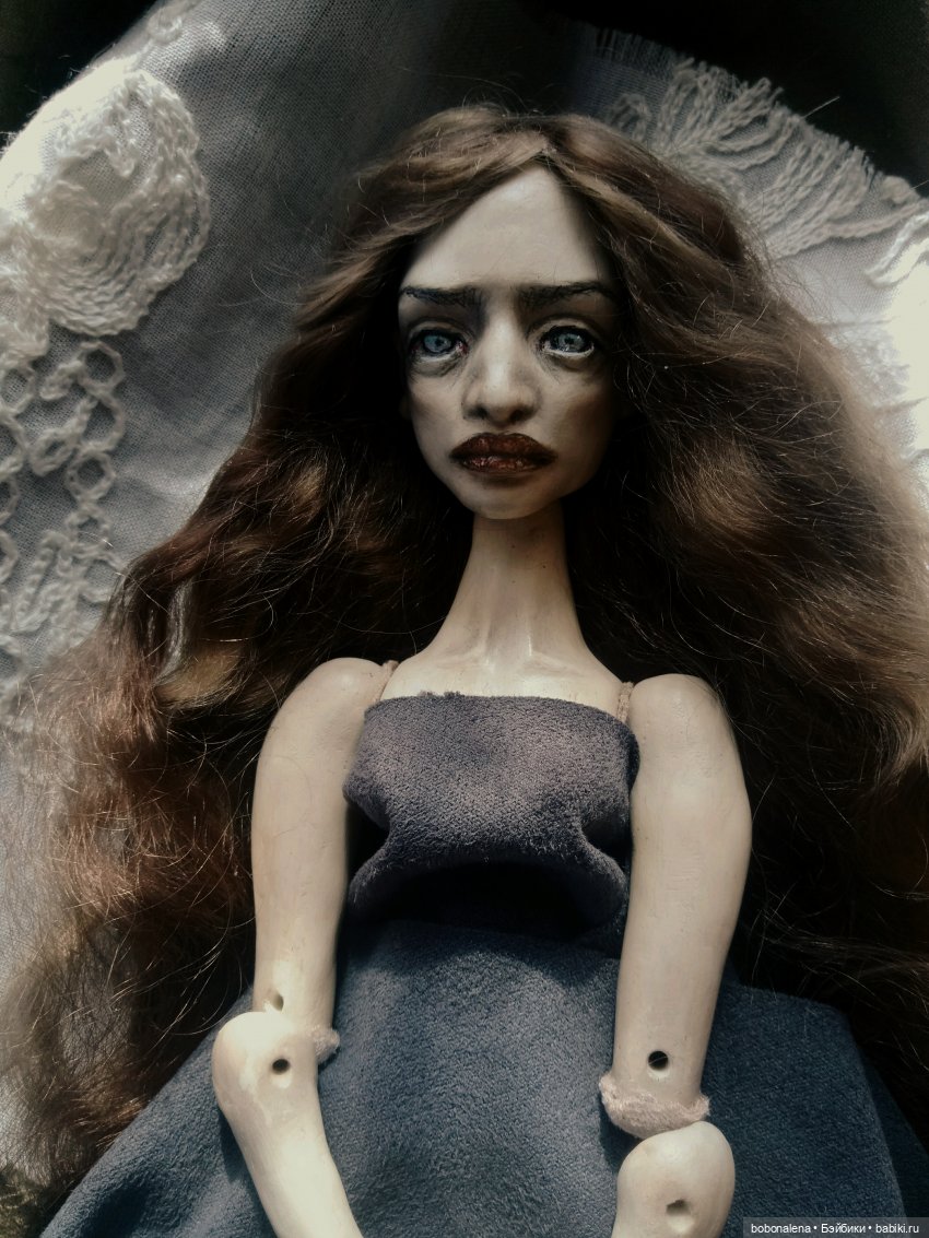 Хочу нос - делаю нос — Авторские шарнирные куклы своими руками: лепка (фото 4)