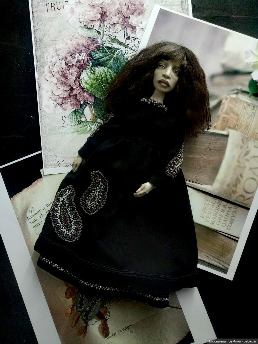 Сказка о чёрной бабе — Авторские шарнирные куклы своими руками: лепка