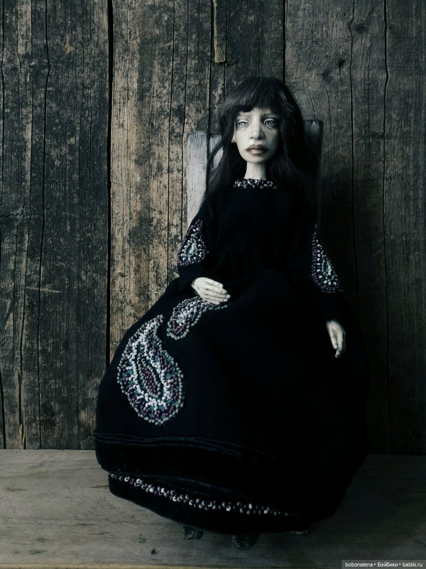 Сказка о чёрной бабе — Авторские шарнирные куклы своими руками: лепка