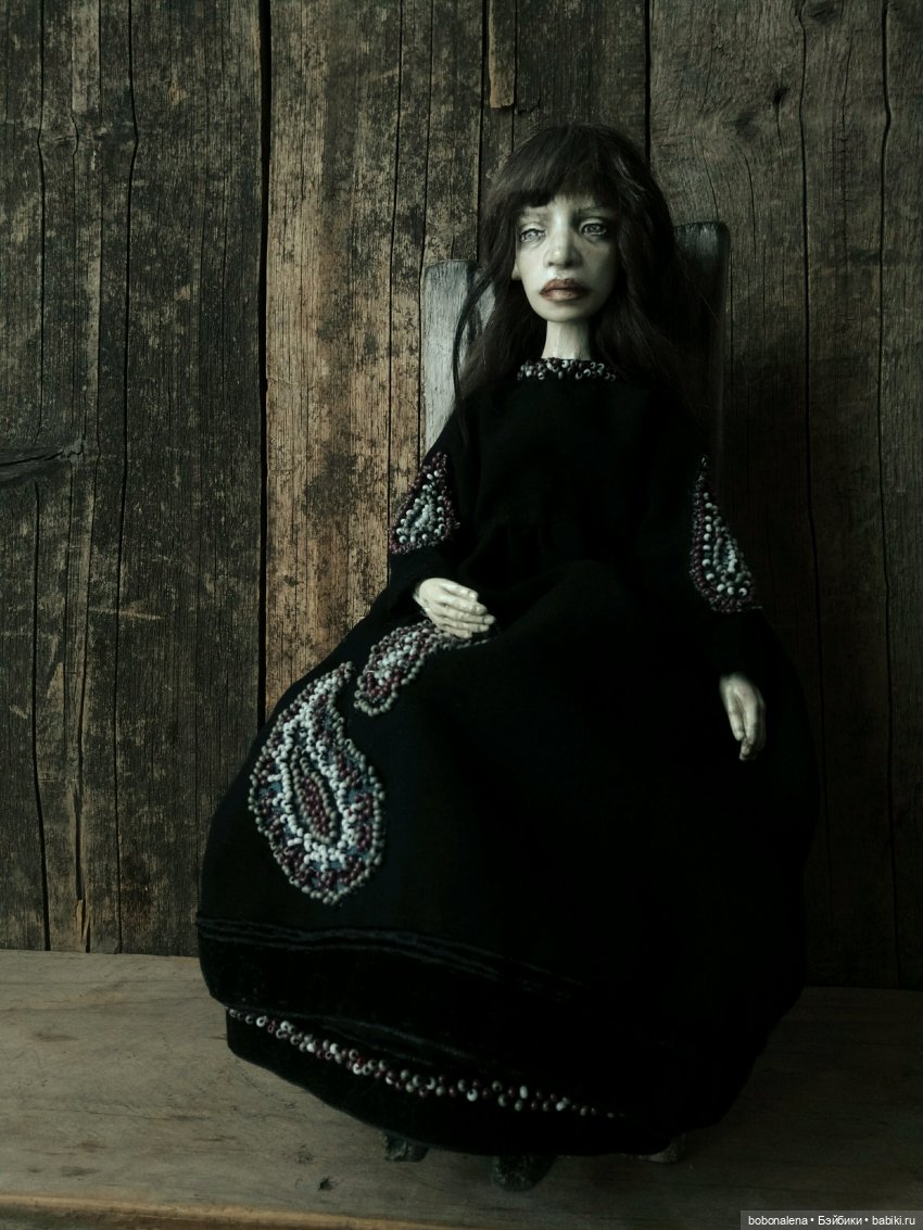 Сказка о чёрной бабе — Авторские шарнирные куклы своими руками: лепка