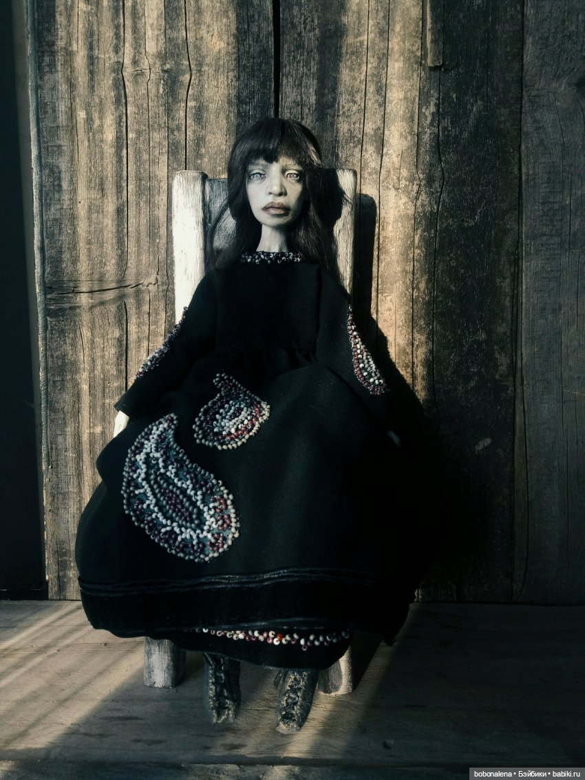 Сказка о чёрной бабе — Авторские шарнирные куклы своими руками: лепка