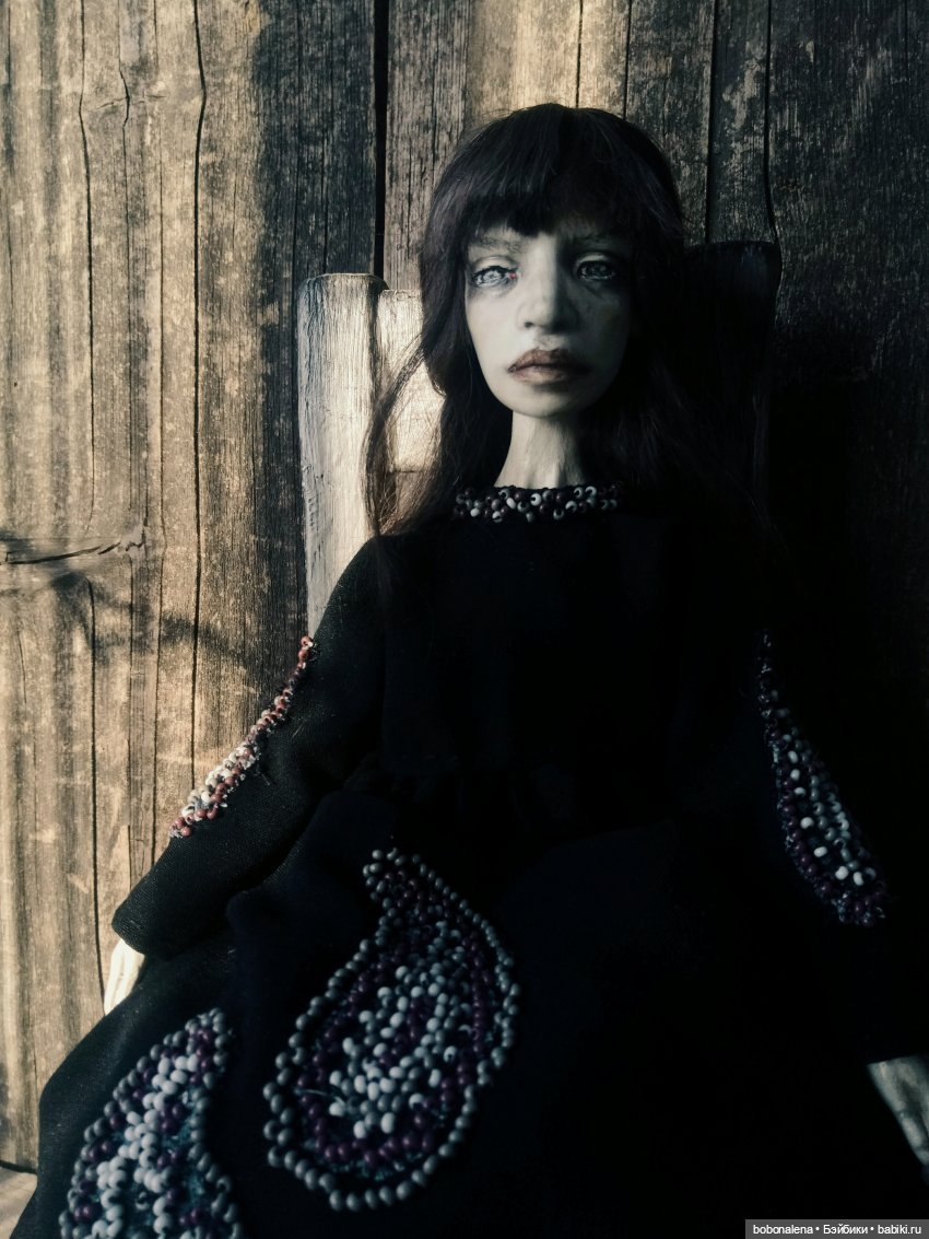 Сказка о чёрной бабе — Авторские шарнирные куклы своими руками: лепка