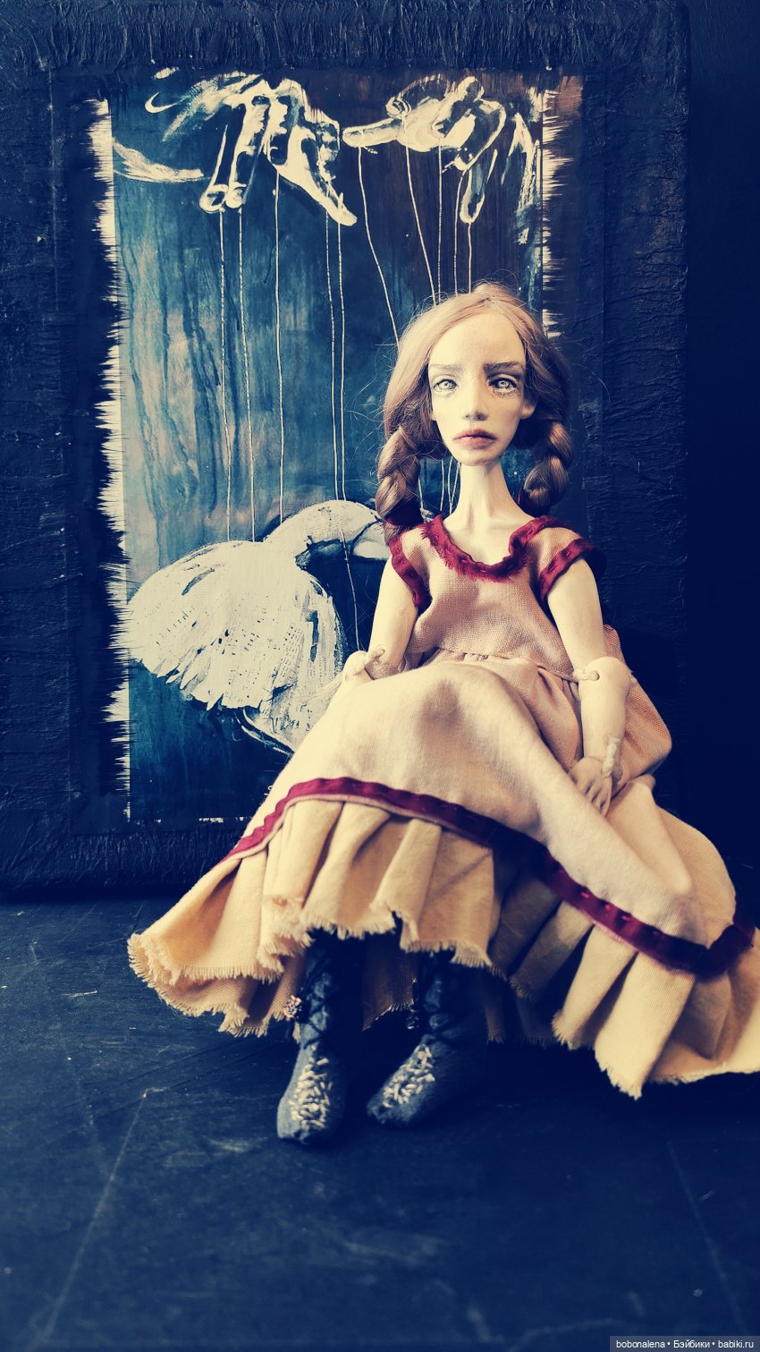 Март. Ева. Сказка — Авторские куклы ручной работы: текстильные (фото 3)