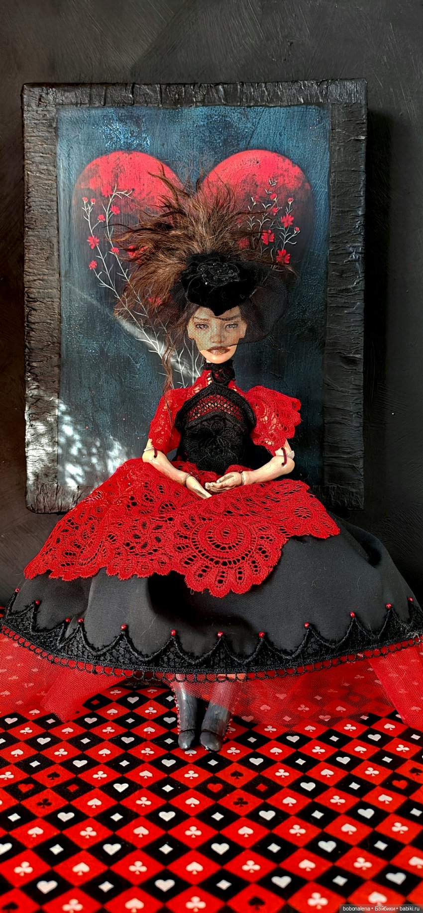 Март. "Перепрошивка" — Авторские куклы ручной работы: текстильные (фото 7)
