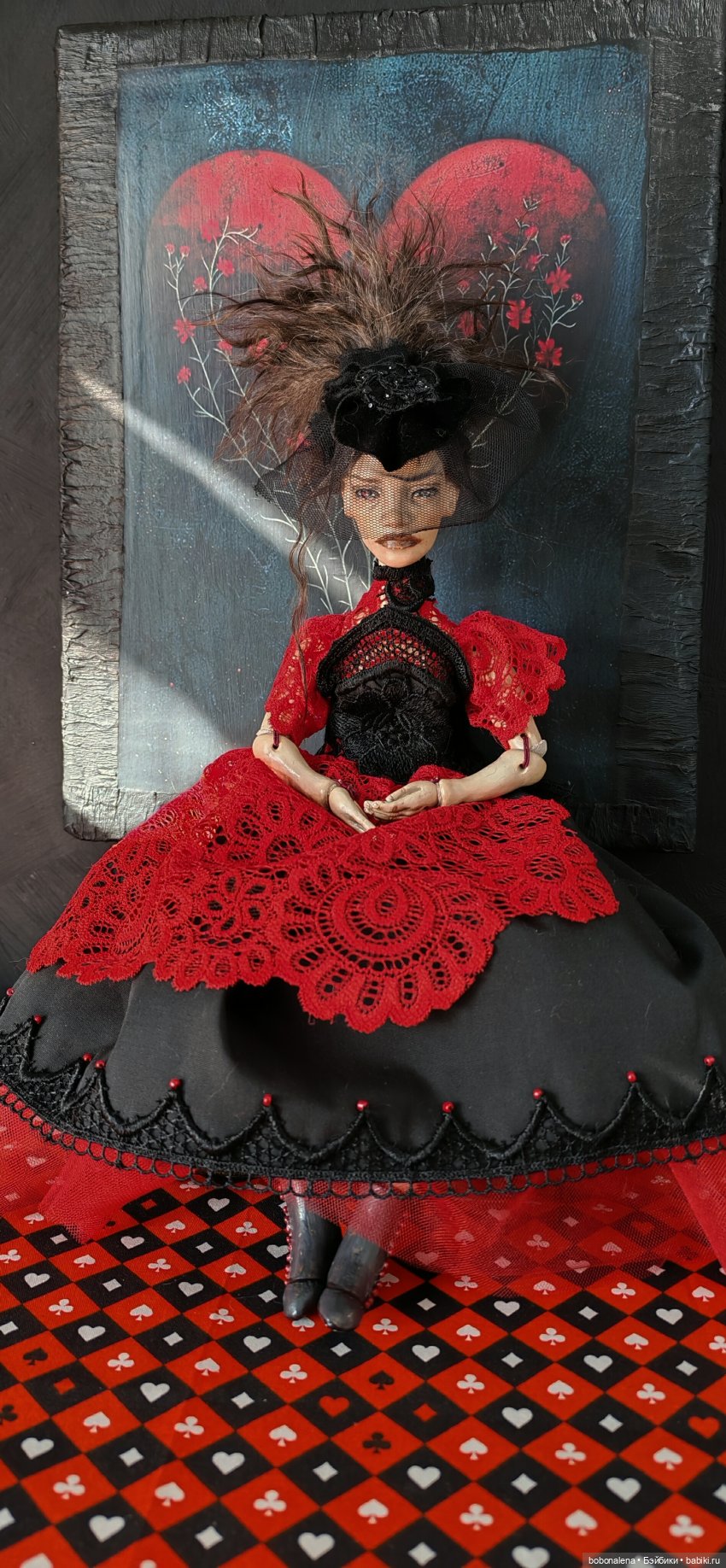 Март. "Перепрошивка" — Авторские куклы ручной работы: текстильные (фото 6)
