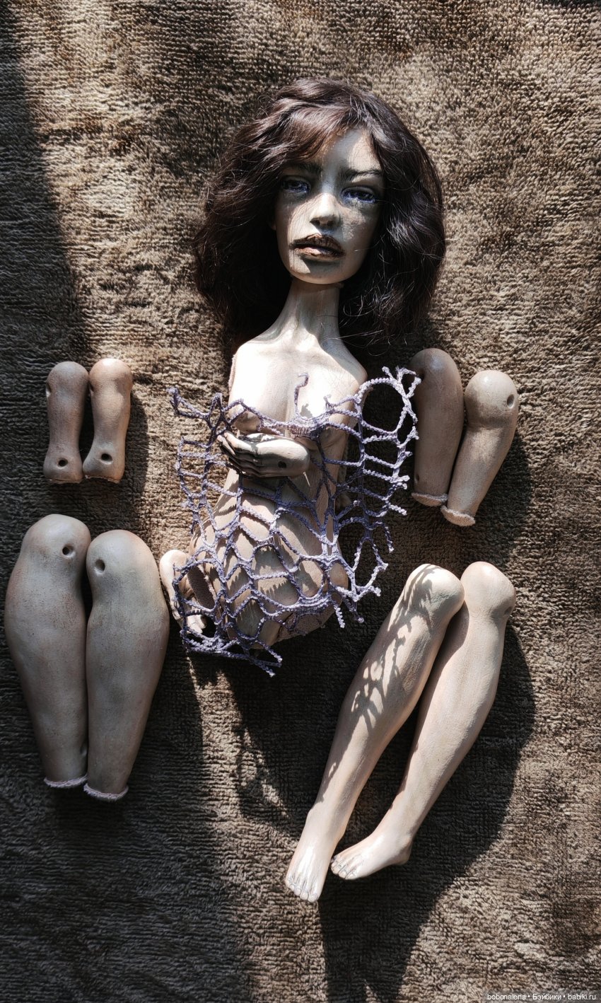 Апрель. Кукла. Начало — Авторские куклы ручной работы: текстильные (фото 3)