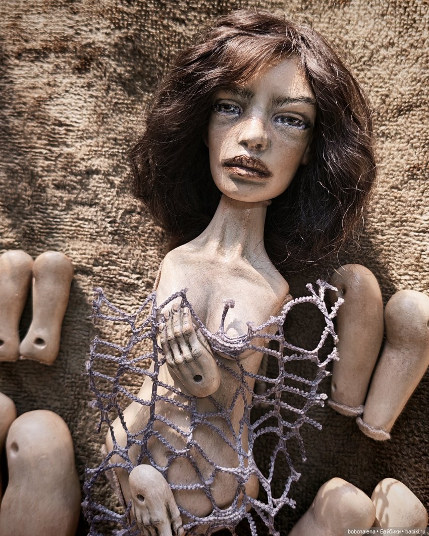 Апрель. Кукла. Начало — Авторские куклы ручной работы: текстильные (фото 5)