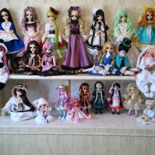 Кукольных дел мастер. Куклы: "Звезда подиума", "Super girl","Night lolita","Е luoli", "Baby girl"