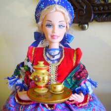 Кукла на чайник Барыня