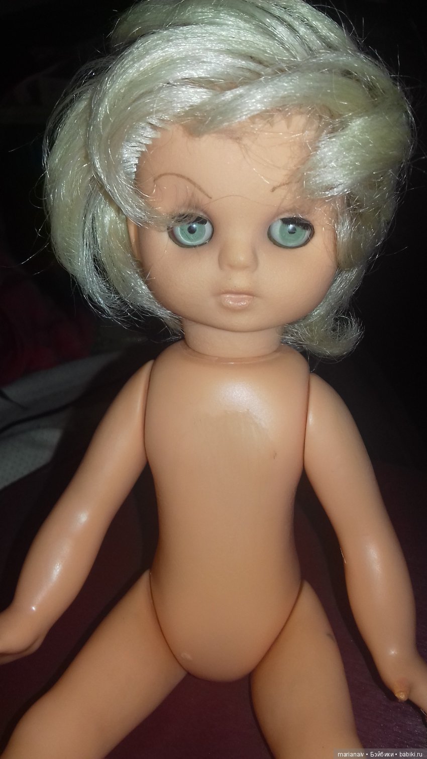 Хромоножка отзовись — Ремонт кукол СССР и ГДР (немок): чернота (фото 4)