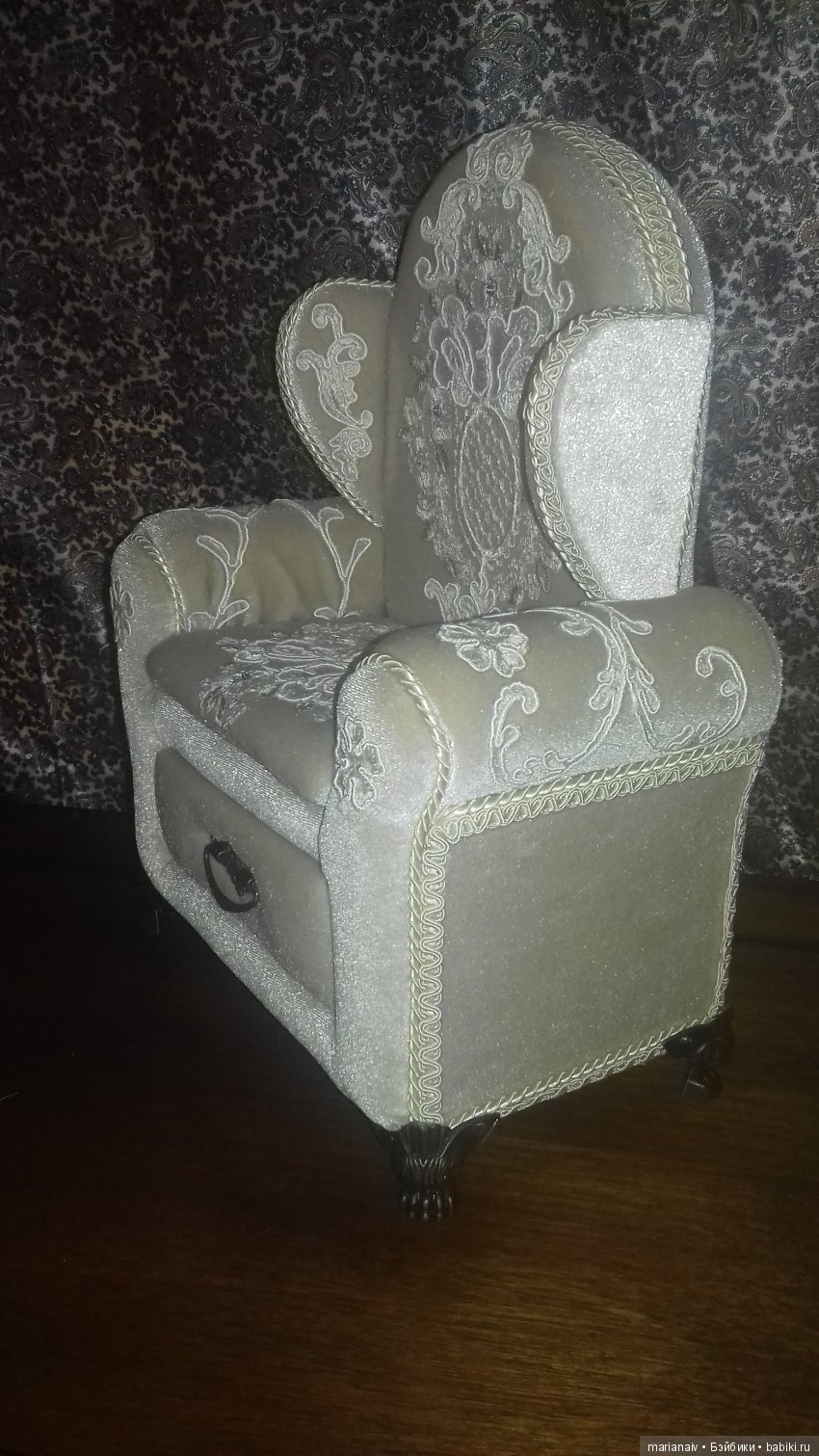 Кресло цвета ванили или мечты о старой Англии