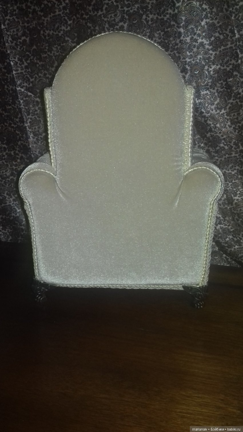 Кресло цвета ванили или мечты о старой Англии