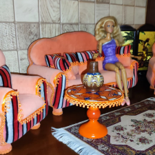 Набор мягкой мебели Апельсиновый джем