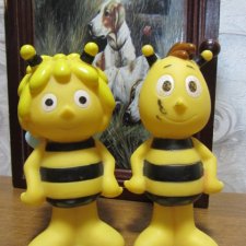 Парочка винтажных игрушек Пчёлок.