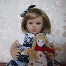 Коллекционная кукла лимитированного выпуска художницы Sherry Miller«My Grandma's Dolly»"