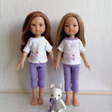 Пижамки для кукол Паола Рейна