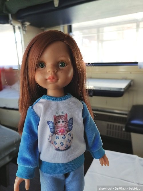 Первое путешествие Кристи. Кукла в поезде (фото 10)