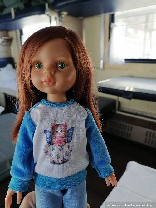 Первое путешествие Кристи. Кукла в поезде (фото 8)