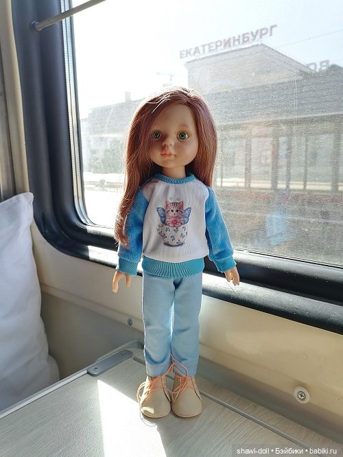 Первое путешествие Кристи. Кукла в поезде (фото 2)