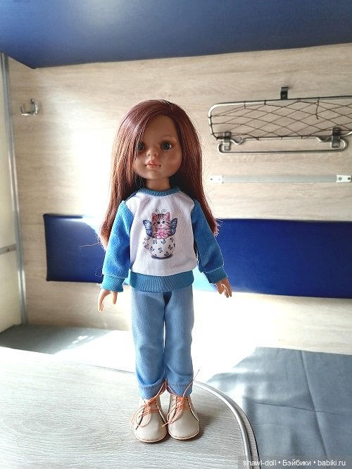 Первое путешествие Кристи. Кукла в поезде (фото 9)