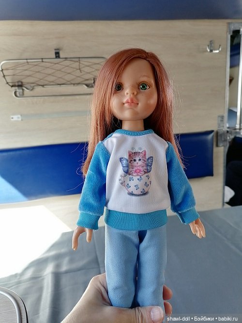 Первое путешествие Кристи. Кукла в поезде (фото 7)