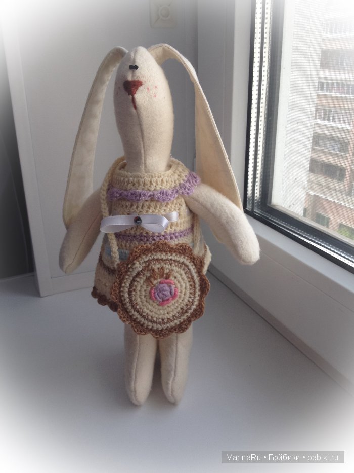 Зайка с приданым — Куклы и игрушки Тильда (Tilda): фото (фото 2)