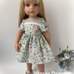 Платье для куклы Готц