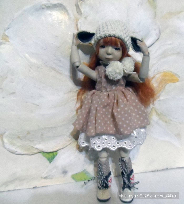 Первая авторская шарнирная кукла (фото 4)