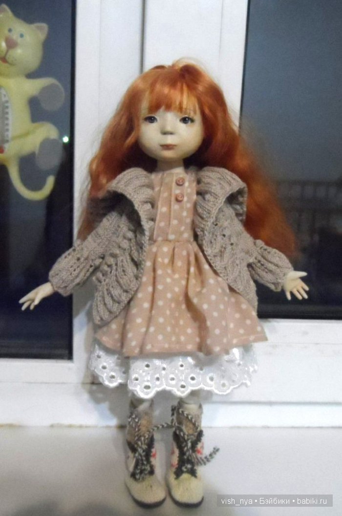 Первая авторская шарнирная кукла (фото 2)