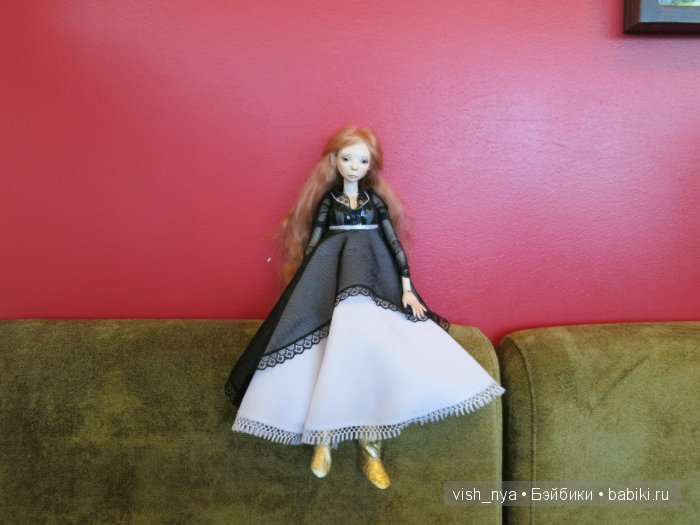 Сборная солянка: куклы и заяц. Шарнирная авторская кукла (фото 6)